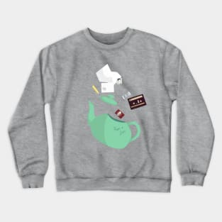 Jim and Pam teapot Crewneck Sweatshirt